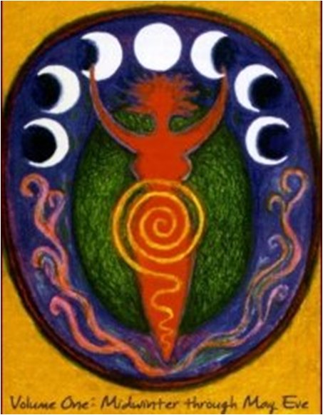 Spiral Goddess; by M Bosch