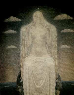 Goddess Freya, also spelled Freja.  "The Lady"